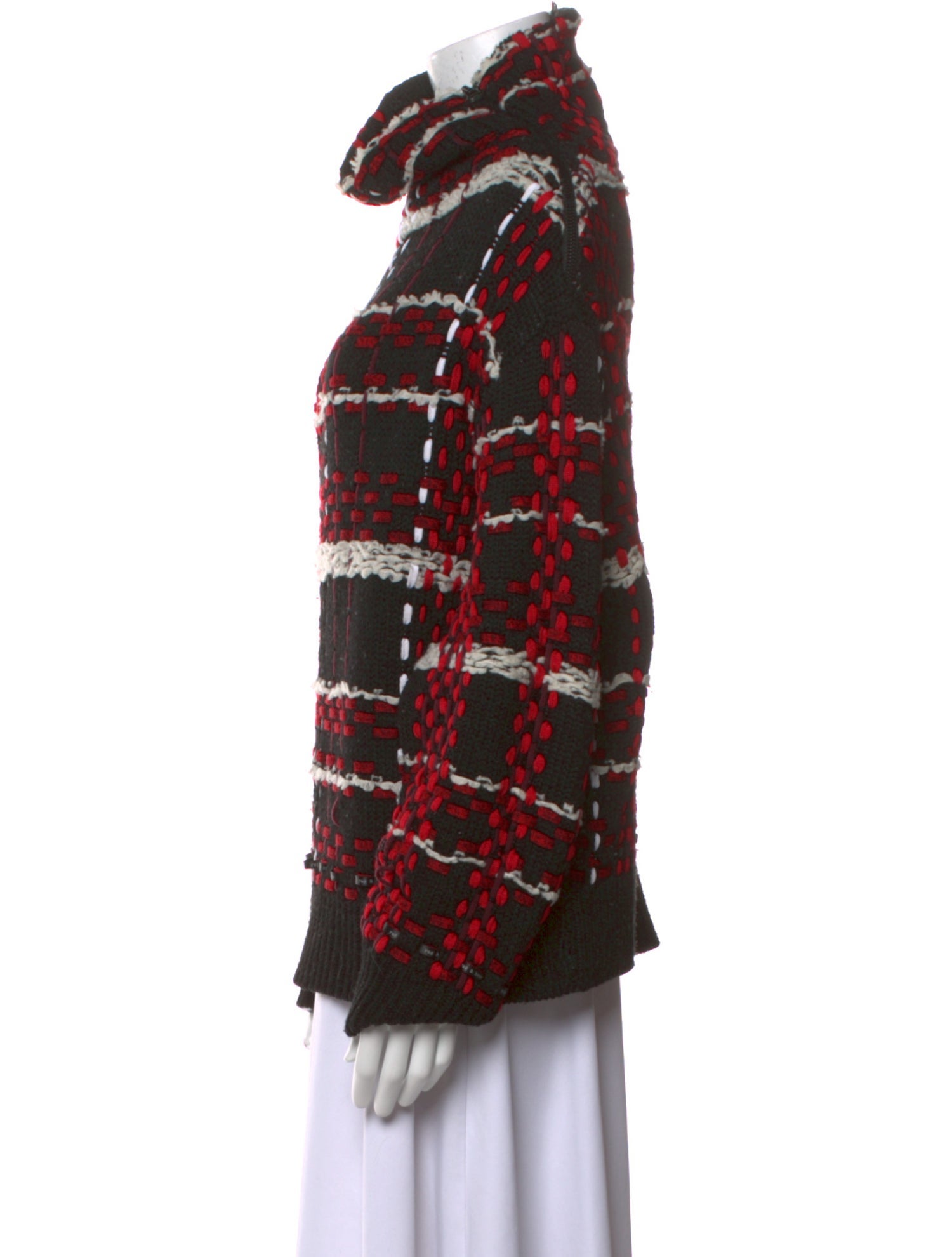 Rag & Bone Merino Wool Patterned Sweater