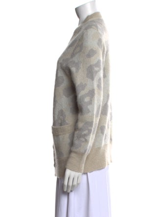 Rag & Bone Printed V-Neck Sweater