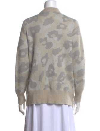 Rag & Bone Printed V-Neck Sweater
