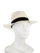 Rag & Bone Rag and Bone panama hat with trim embellishment.