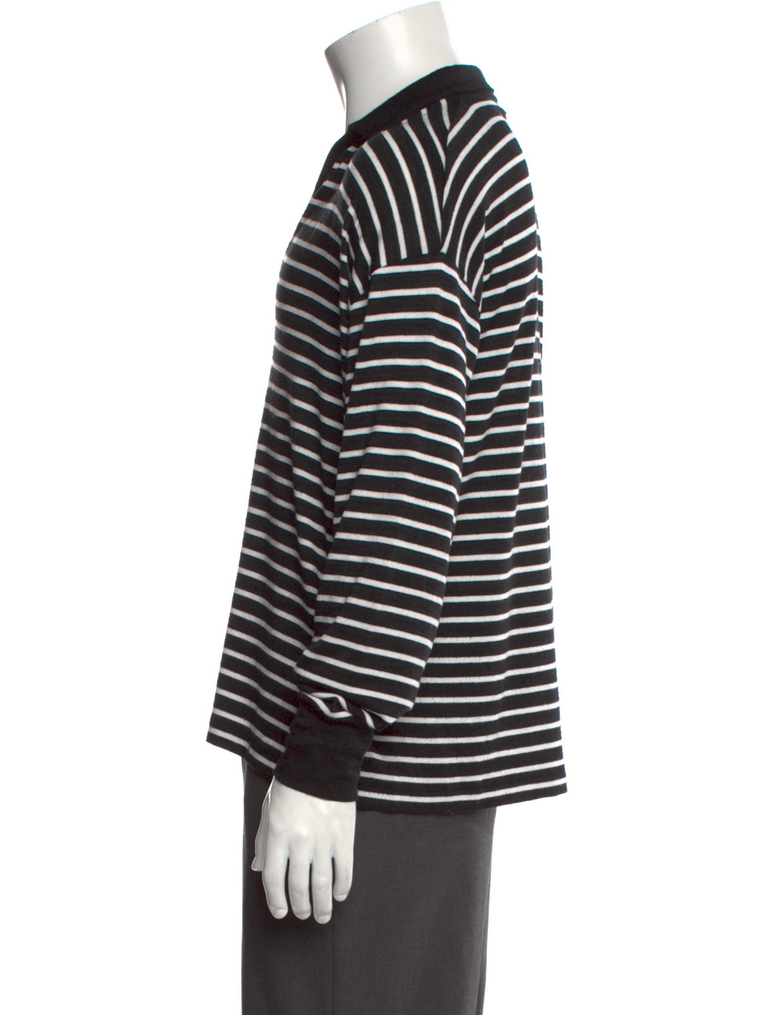 Rag & Bone Striped V-Neck Pullover