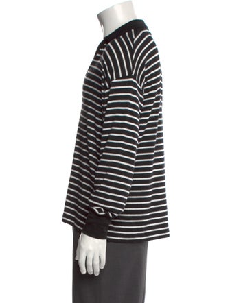 Rag & Bone Striped V-Neck Pullover
