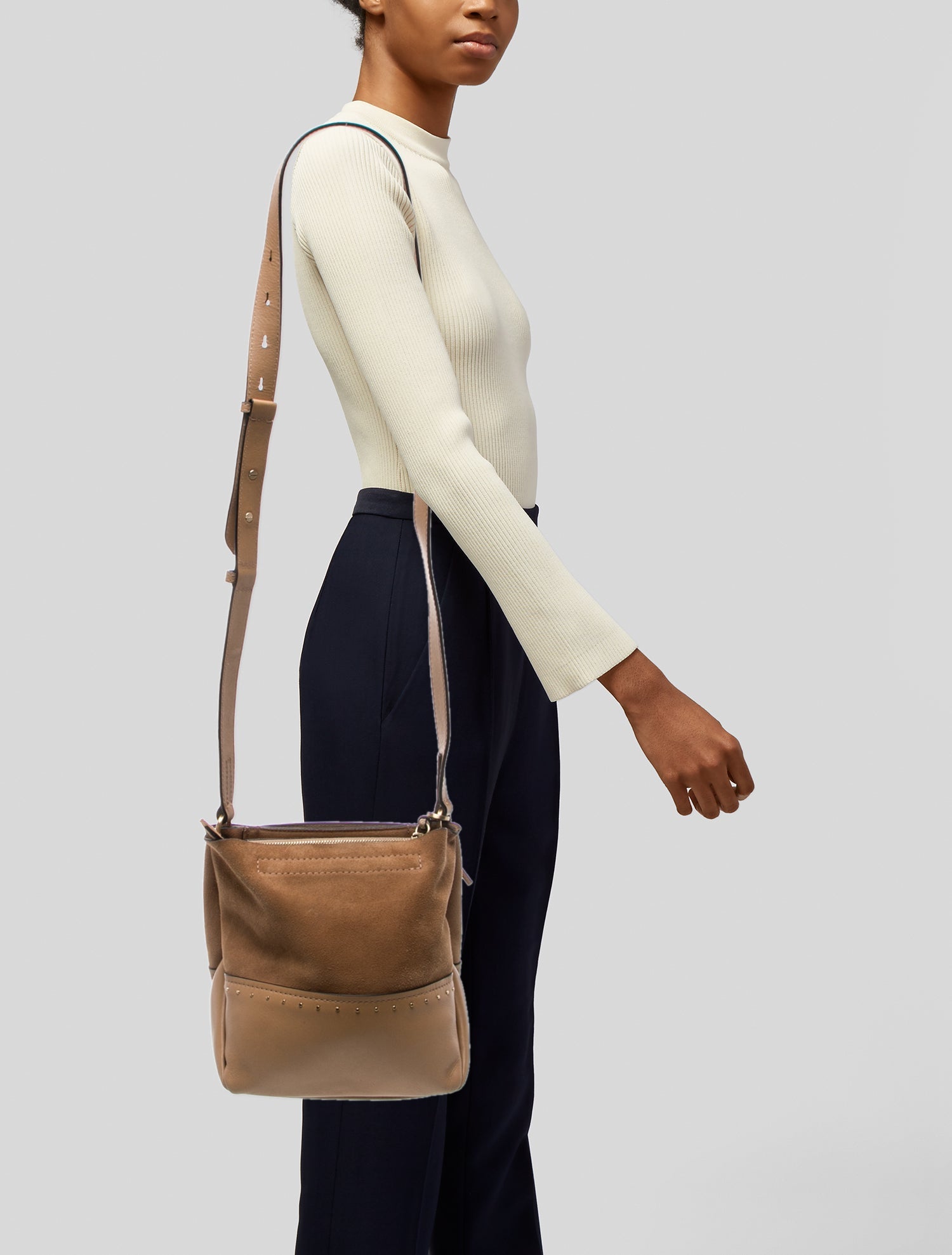 Rag & Bone Suede Crossbody Bag