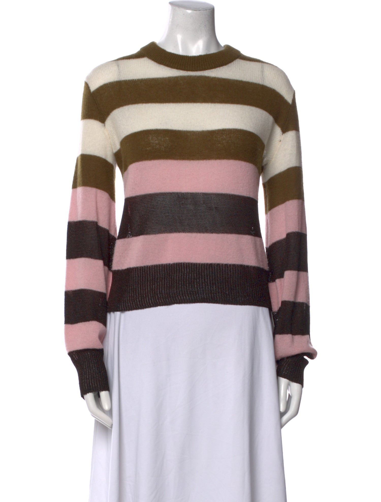 Rag & Bone Striped Crew Neck Sweater