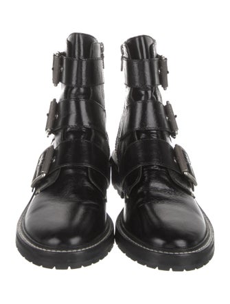 Rag & Bone Leather Combat Boots