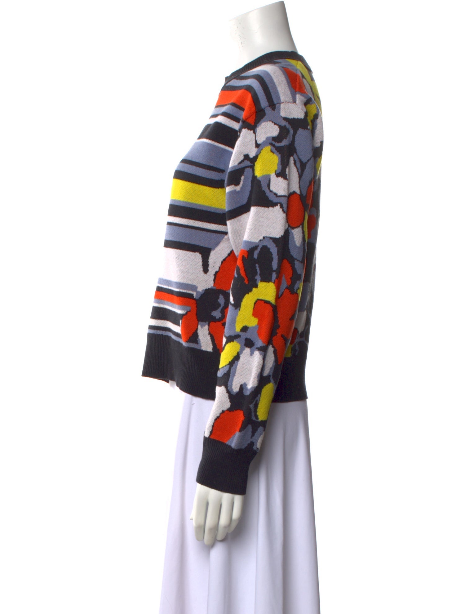 Rag & Bone Striped Crew Neck Sweater