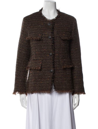 Rag & Bone Wool Tweed Pattern Jacket