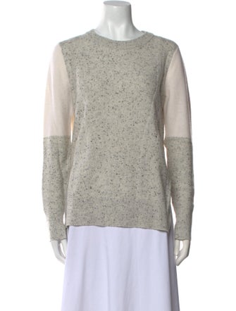 Rag & Bone Cashmere Colorblock Pattern Sweater