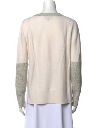 Rag & Bone Cashmere Colorblock Pattern Sweater