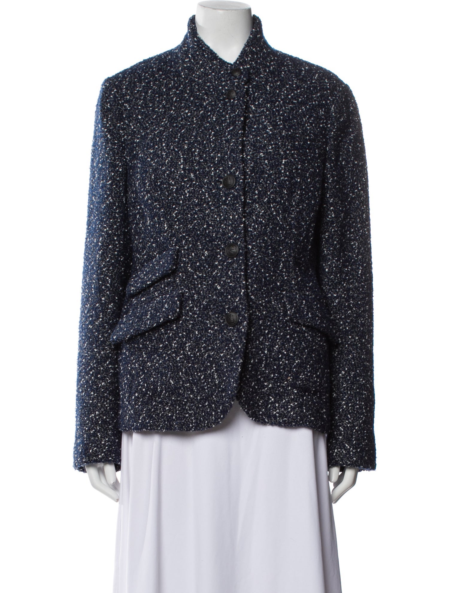 Rag & Bone Wool Tweed Pattern Jacket