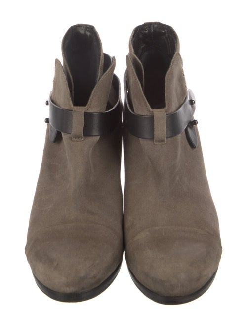 Rag & Bone Suede Colorblock Pattern Pumps