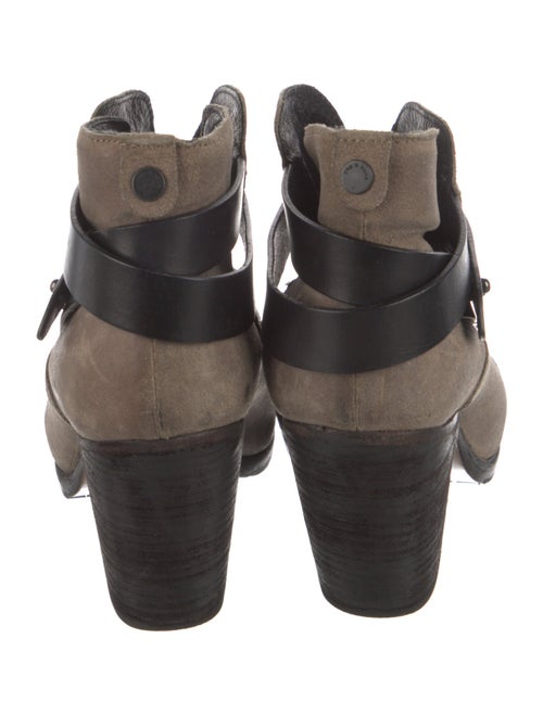 Rag & Bone Suede Colorblock Pattern Pumps