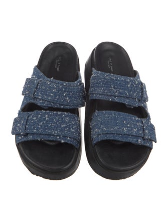 Rag & Bone Denim Printed Slides