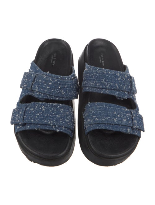 Rag & Bone Denim Printed Slides