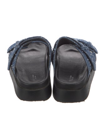 Rag & Bone Denim Printed Slides