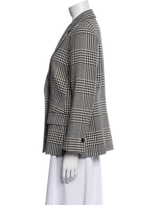 Rag & Bone Virgin Wool Plaid Print Coat