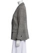 Rag & Bone Virgin Wool Plaid Print Coat