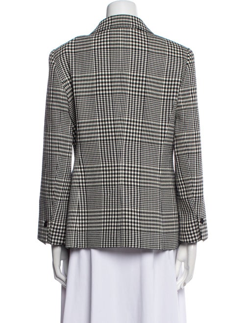 Rag & Bone Virgin Wool Plaid Print Coat