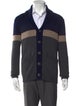 Rag & Bone Colorblock Pattern V-Neck Cardigan