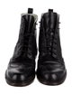 Rag & Bone Leather Lasercut Accents Combat Boots