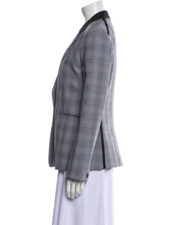 Rag & Bone Plaid Print Blazer