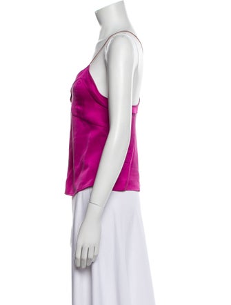 Rag & Bone Silk V-Neck Top