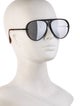 Rag & Bone Aviator Mirrored Sunglasses