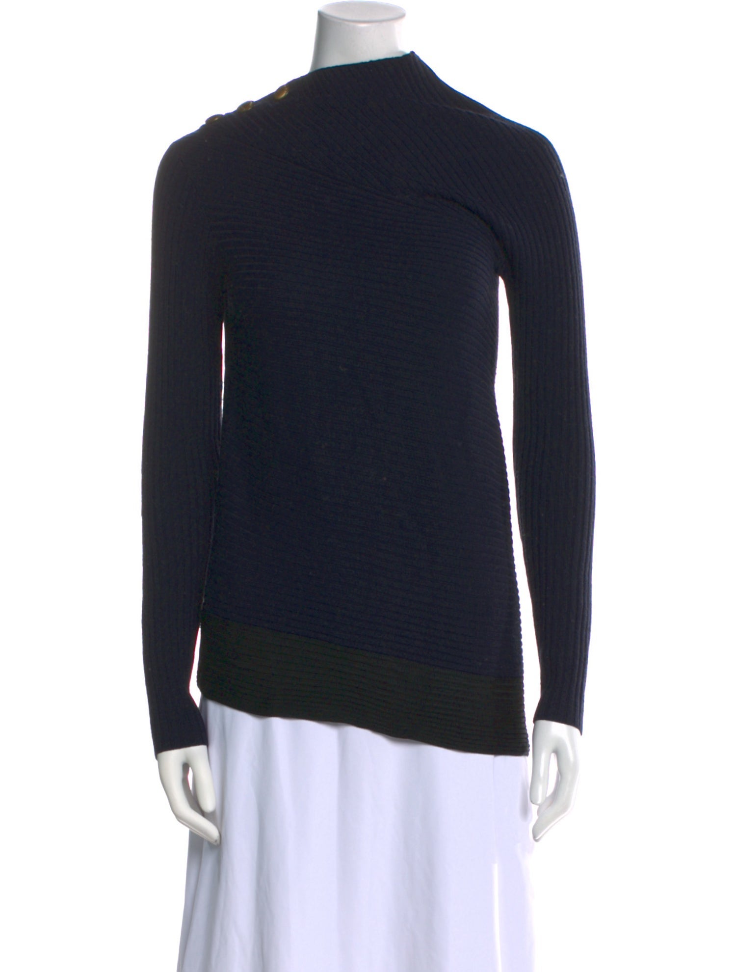 Rag & Bone Merino Wool Mock Neck Sweater
