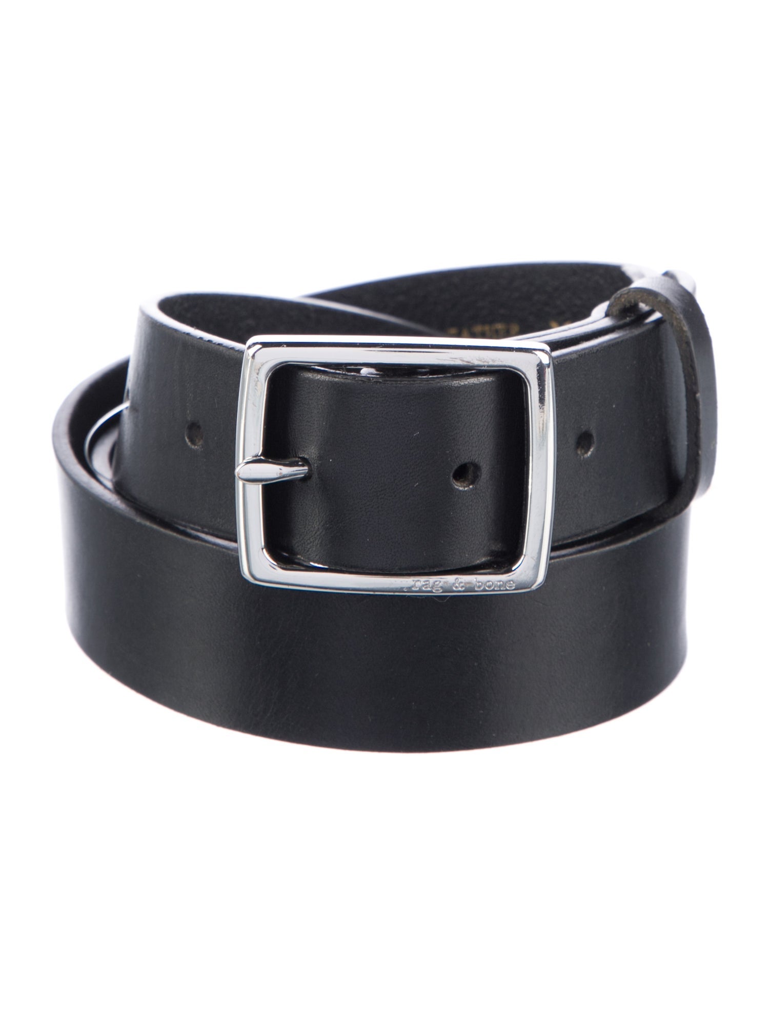 Rag & Bone Skinny Leather Belt