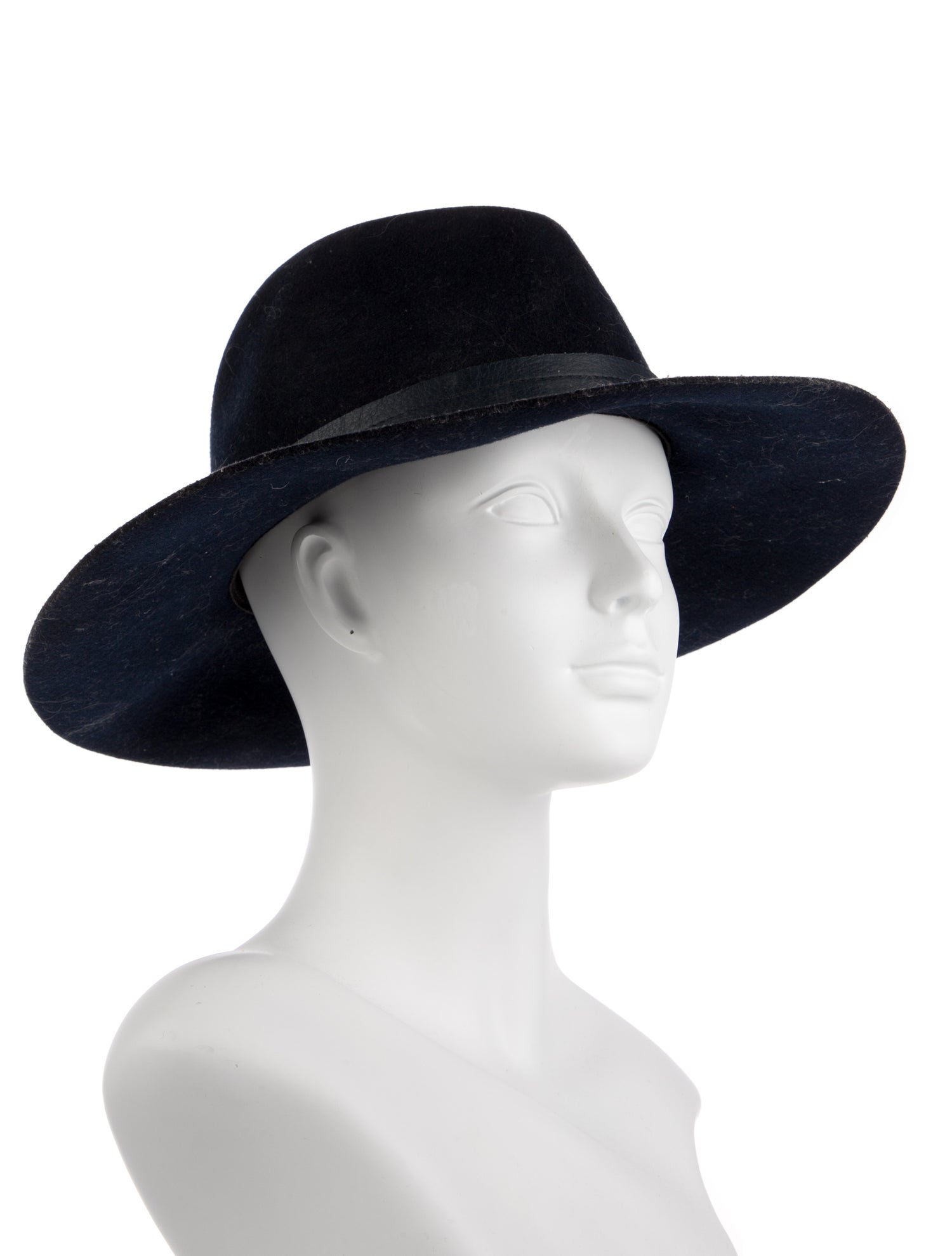 Rag & Bone Blue Wool Sun Hat