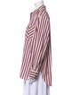 Rag & Bone Striped Long Sleeve Button-Up Top