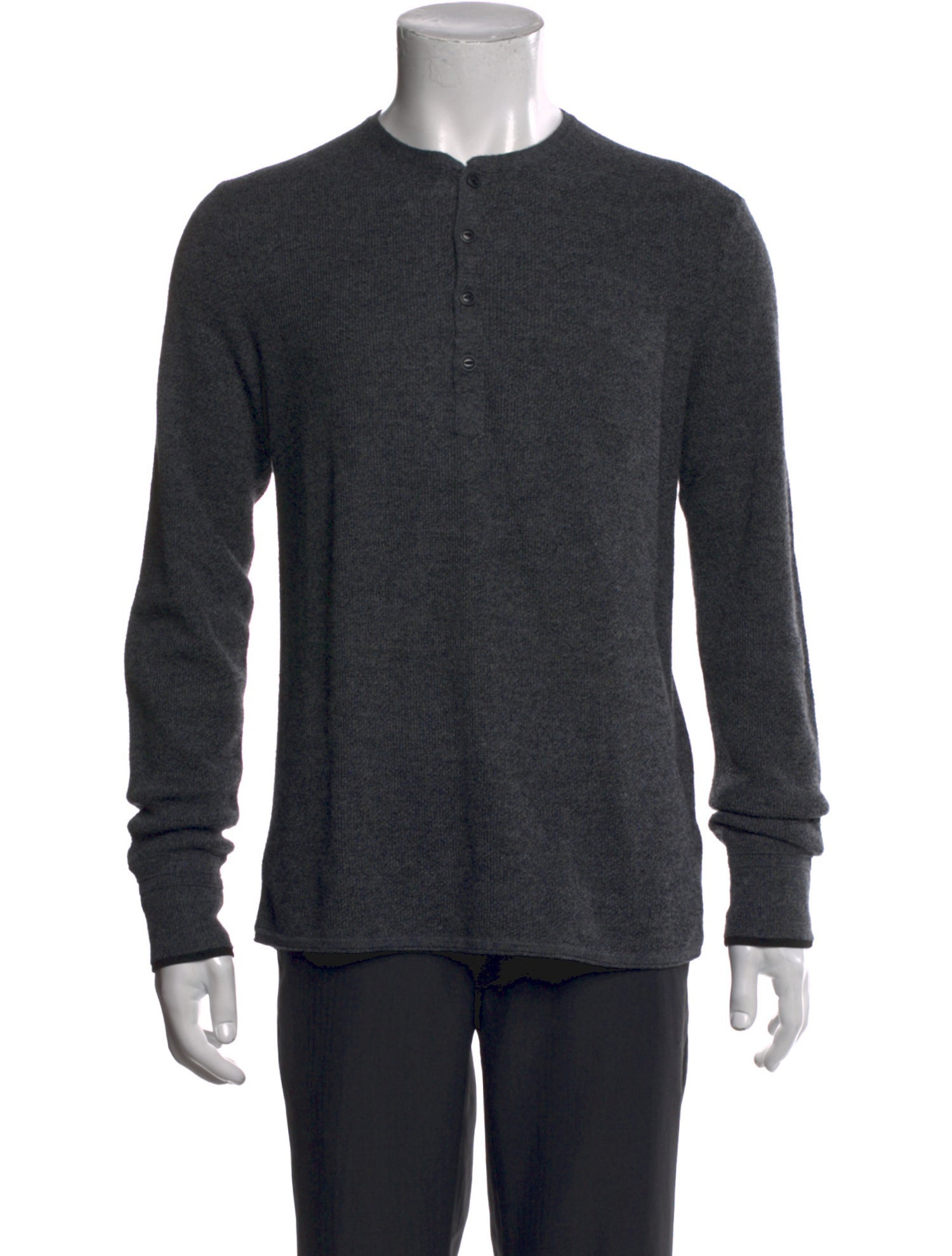 Rag & Bone Merino Wool Crew Neck Cardigan