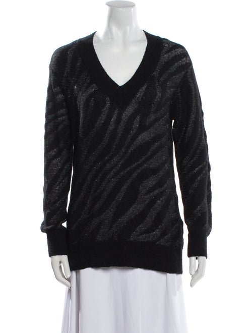 Rag & Bone Baby Alpaca Printed Sweater