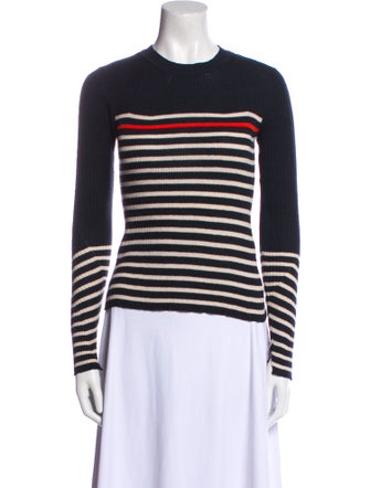 Rag & Bone Striped Crew Neck Sweater