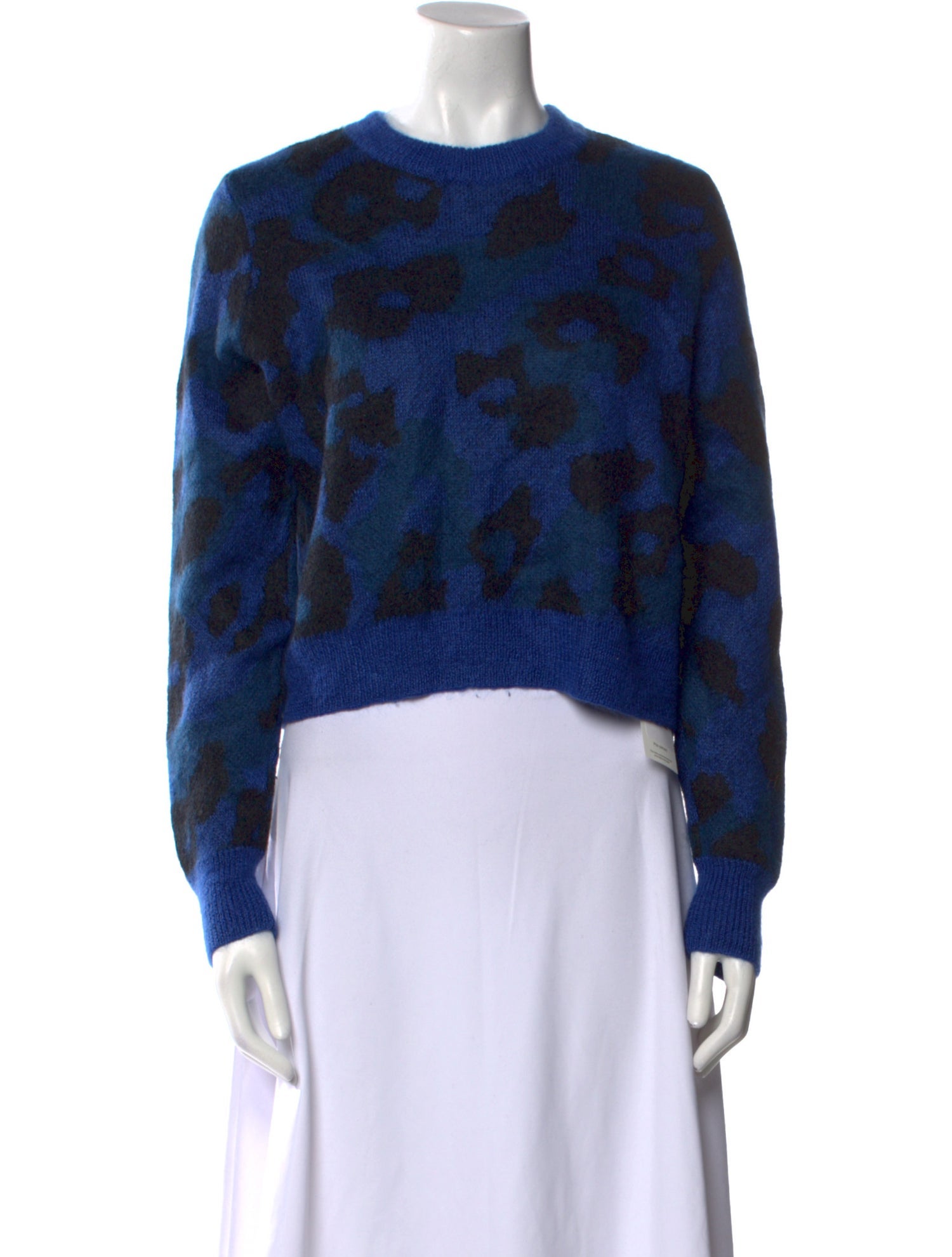 Rag & Bone Mohair Animal Print Sweater