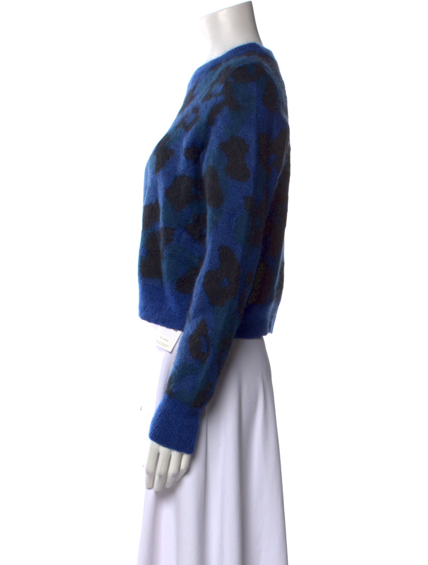 Rag & Bone Mohair Animal Print Sweater