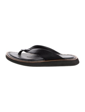 Rag & Bone Leather Flip Flops