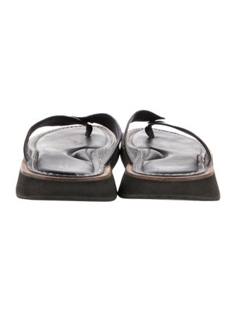 Rag & Bone Leather Flip Flops
