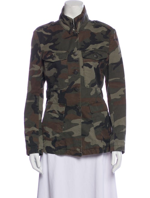 Rag & Bone Camouflage Print Utility Jacket