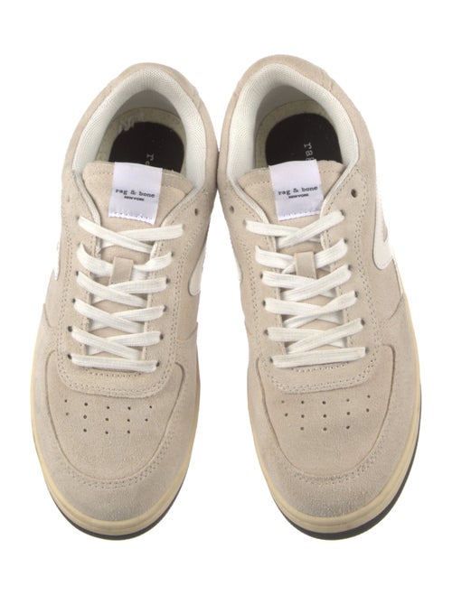 Rag & Bone Suede Leather Trim Embellishment Sneakers
