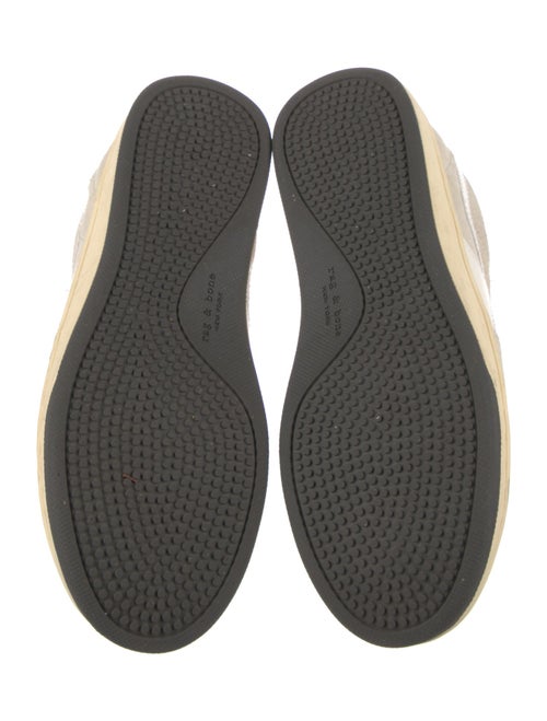 Rag & Bone Suede Leather Trim Embellishment Sneakers