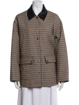 Rag & Bone Houndstooth Print Blazer