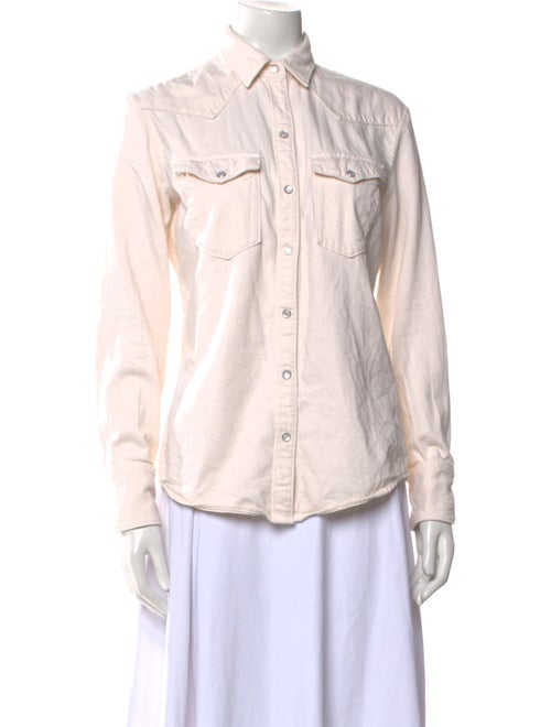 Rag & Bone Long Sleeve Button-Up Top