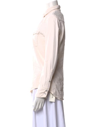 Rag & Bone Long Sleeve Button-Up Top