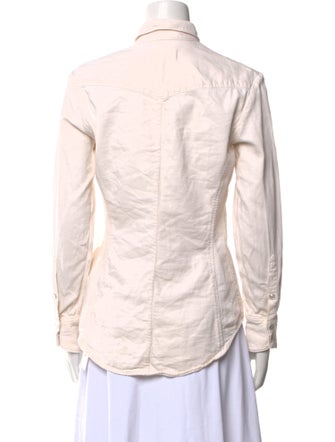 Rag & Bone Long Sleeve Button-Up Top