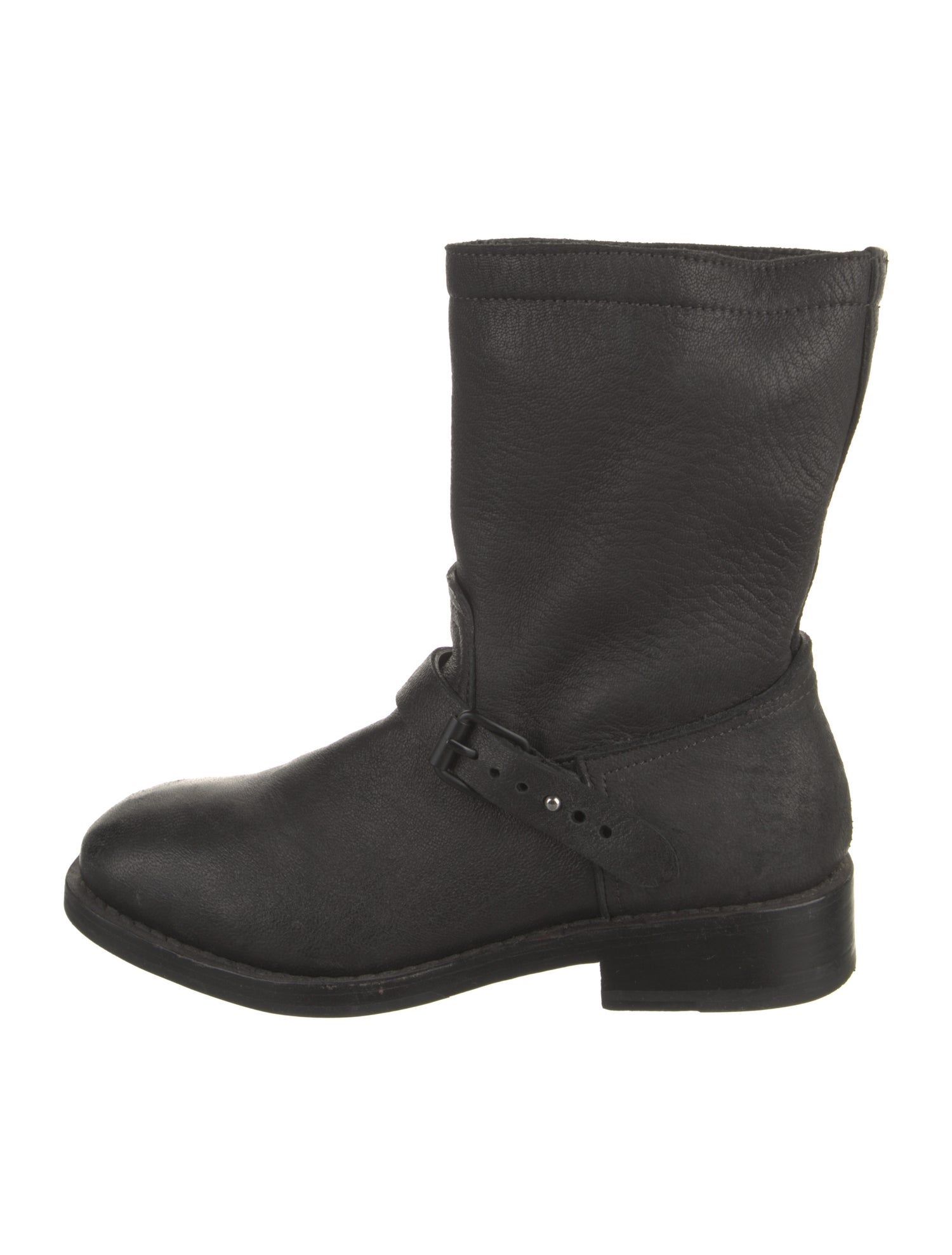 Rag & Bone Leather Moto Boots