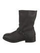 Rag & Bone Leather Moto Boots