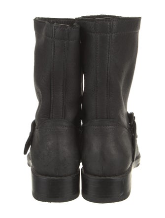 Rag & Bone Leather Moto Boots
