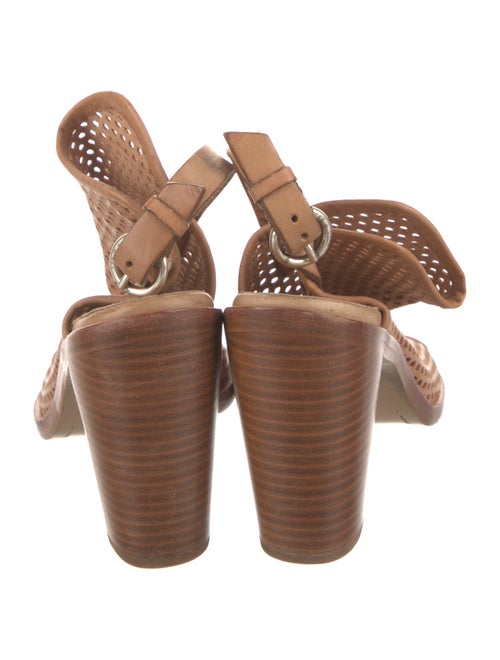 Rag & Bone Leather Cutout Accent Slingback Sandals