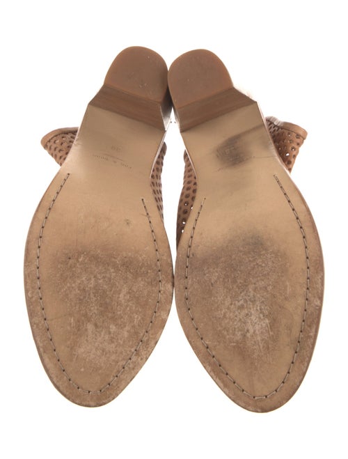 Rag & Bone Leather Cutout Accent Slingback Sandals